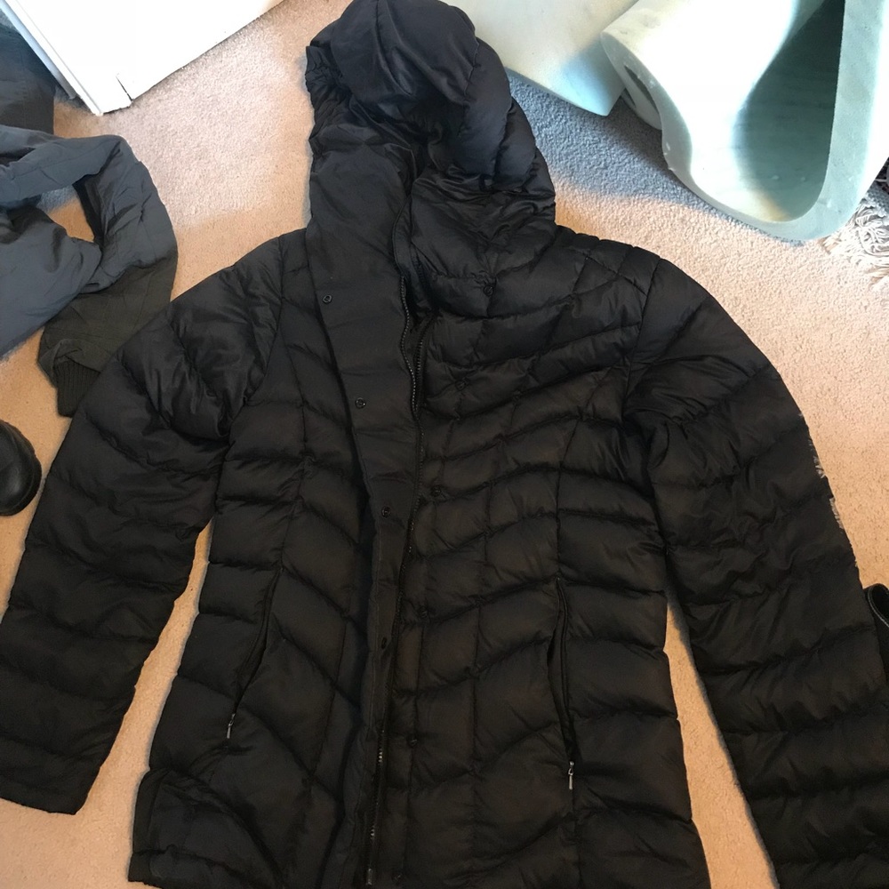 Patagonia down puffy hooded jacket/parka